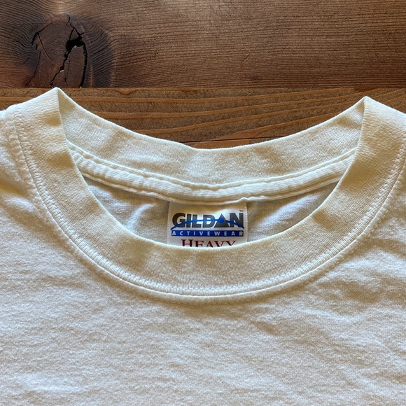 Vintage 9/11 t-shirt Size Large Gildan US Flag VERY RARE - Picture 6 of 13